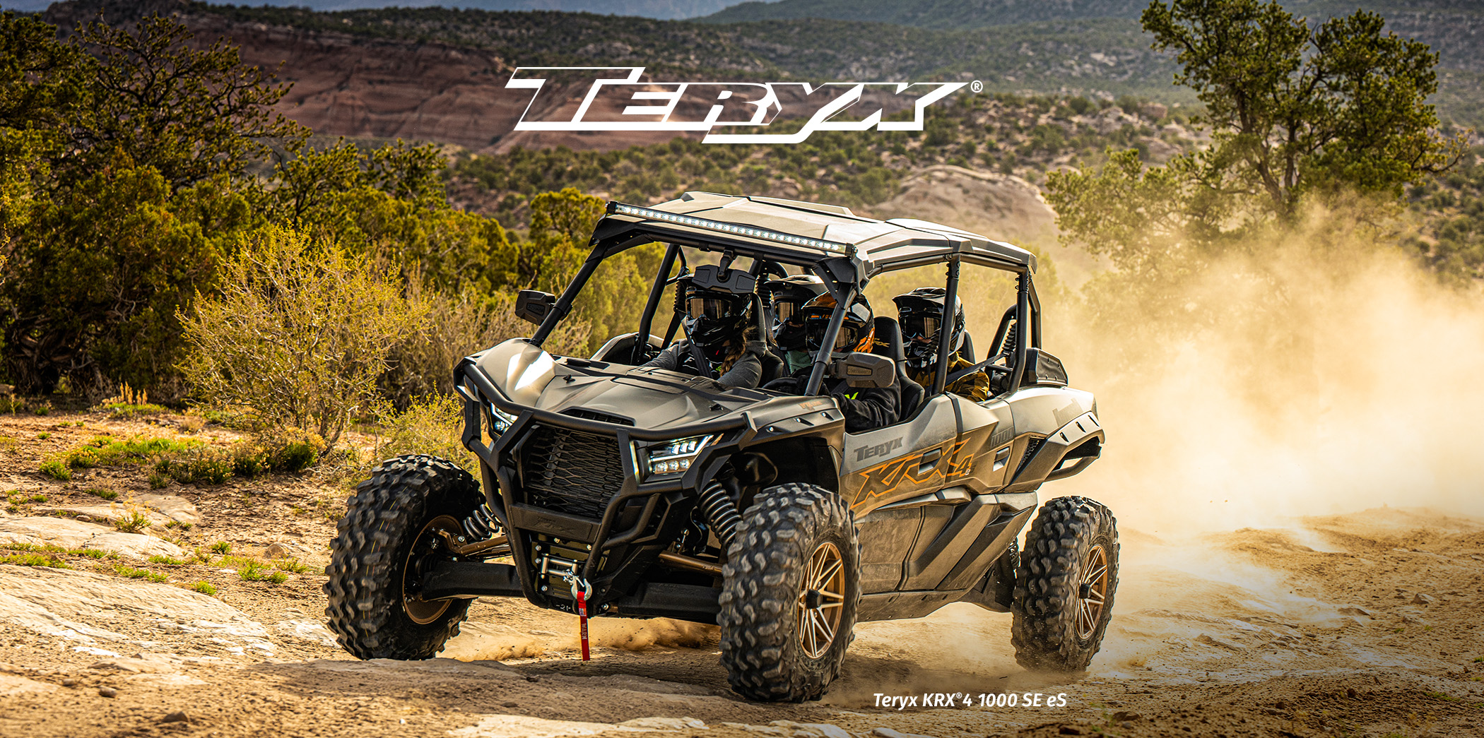 TERYX FAMILY: TERYX 4 LE TERYX KRX 1000 TERYX LE Teryx KRX®️4 1000 eS Special Edition 